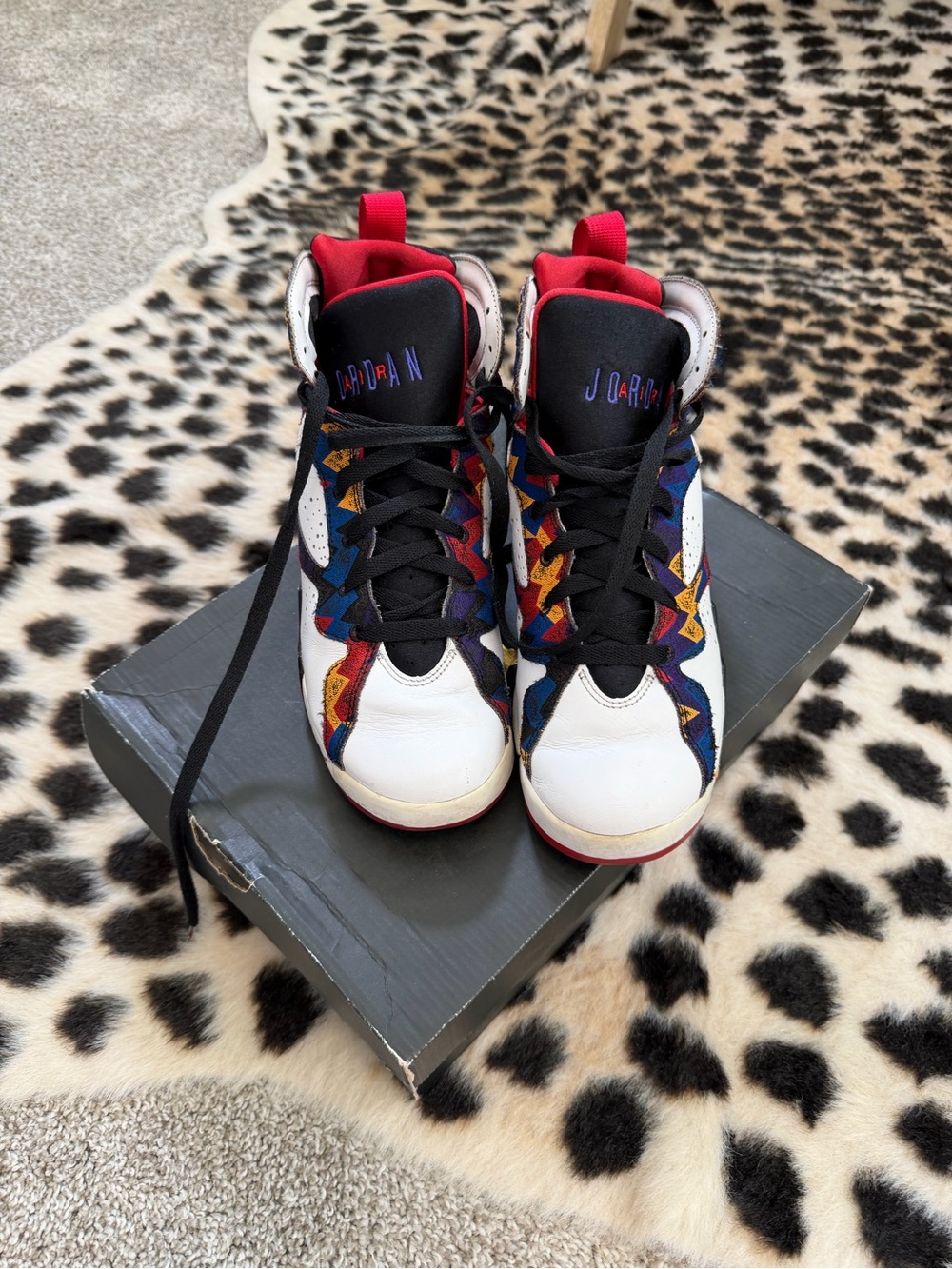 2015 Air Jordan 7 Retro Sweater Size US 7Y